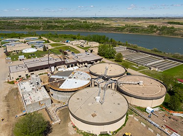 City of Saskatoon Wastewater Treatment Plant Digester and heating plant expansion